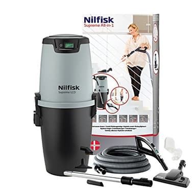 Nilfisk All-in-1 Supreme LCD Deluxe Aspirateur Central