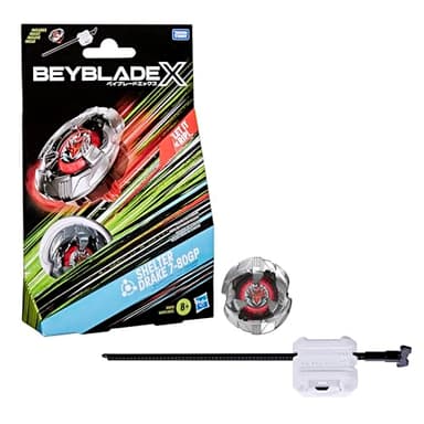 Beyblade X Starter Pack Shelter Drake 7-80GP BX avec toupie et Lanceur