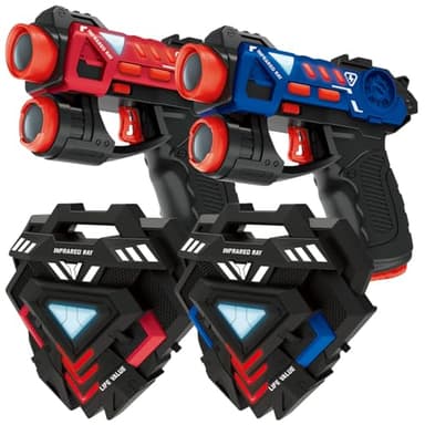 2 Pistolets Laser et 2 cibles infrarouges [Playtastic]