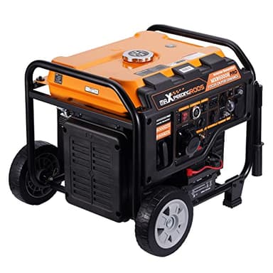 maXpeedingrods 5500W Groupe électrogène Inverter à Essence 4 Temps Générateur Silencieux avec ATS Interface et Fonction Parallèle Secours pour les Caravanes, Camping, Jardin, Alimentation Domestique
