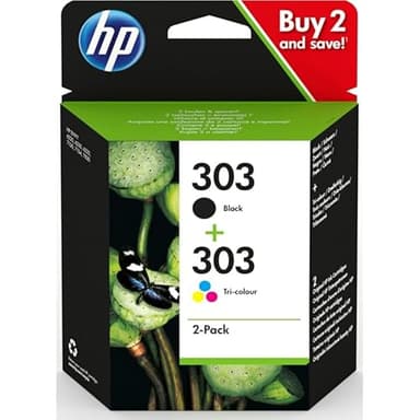 HP 303 Combo T6N02AE et T6N01AE pour Envy Photo Tout-en-un 7130, 7800 et 7830