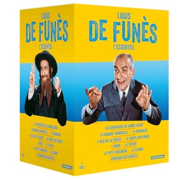 COFFRET 2023 : LOUIS DE FUNES L'ESSENTIEL - DVD
