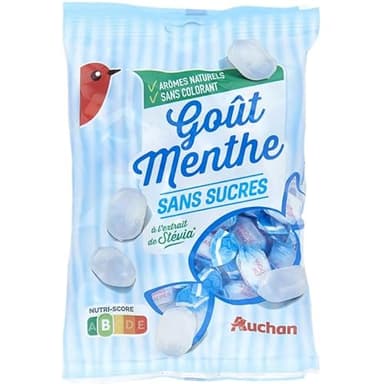 Bonbons à la menthe sans sucres,150 g
