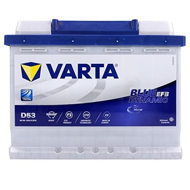 Varta Blue Dynamic Efb D53 Batterie Voitures, 12 V 60Ah 560 Amps (En)
