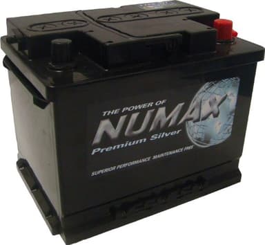 Numax Premium 027 Batterie Voitures, 12V 60Ah 500 Amps (En)