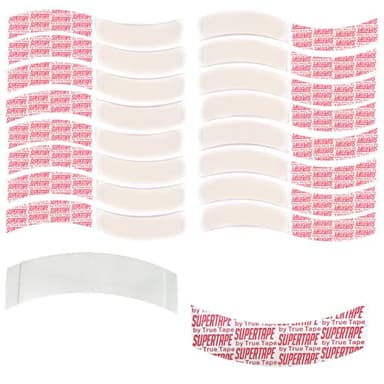 72 Pièces Bande de Colle pour Perruque,Ruban Adhésif Double Face Imperméable Invisible pour Perruques Lace Front Tape Perruque ruban Adhésif pour la Fixation des Perruques
