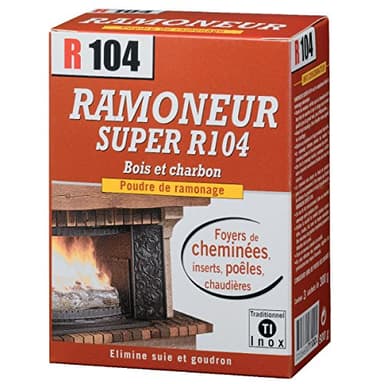 Poudre de ramonage bois et charbon - 3 x 300 g
