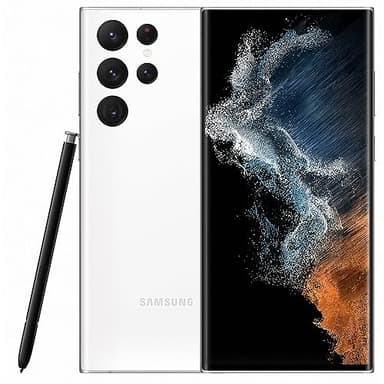 Samsung Galaxy S22 Ultra SM-S908B 17,3 cm (6.8") Double SIM Android 12 5G USB Type-C 8 Go 128 Go 5000 mAh Blanc