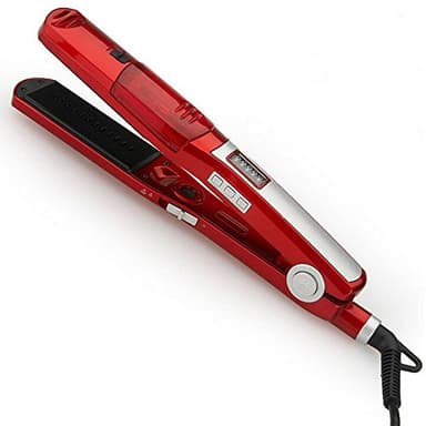 Lisseur à vapeur professionnel, à technologie ionique, avec revêtement en tourmaline, max 200 °C