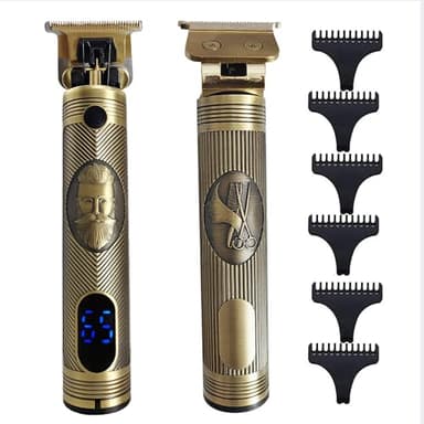 Tondeuse Cheveux Hommes, Tondeuse Barbe Homme T Zéro écart Avec écran LED De Finition Barbier Professionnel Rasoir Homme Rasoir Electriques Cheveux Cadeau