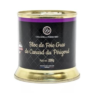 Bloc de Foie gras de Canard du Périgord 200g