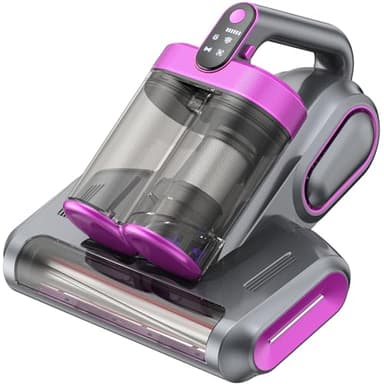 Linkifly MT1 Aspirateur Matelas sans Fil avec Lampe UV, 18000Pa, 35 Min d'Autonomie pour Canapés et Tissus d'Ameublement - élimine 99% des Allergènes - Chargeur Type C