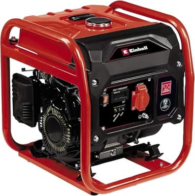 Einhell Générateur (essence) TC-IG 1100 (1000 W, 1,4 kW, technologie inverter, 79 cm³, 6,5 L, moteur d'entraînement 4 temps, prise 1x230 V, interrupteur de surcharge, châssis de transport)