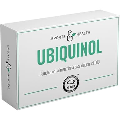 Ubiquinol - Coenzyme Q10 Ubiquinol Contenant 100mg d'ubiquinol Kaneka Par Capsule - 60 Capsules - Hautement dosé avec une excellente biodisponibilité pour un approvisionnement de 2 mois