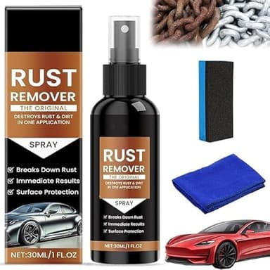 Spray Antirouille,Convertisseur De Rouille,Anti-Rayures pour Voitures,Antirouille Dissolvant de Rouille pour Métaux,Rust Remover Spray,Dissolvant de Puissant pour Métal,Outils,Voitures (1)