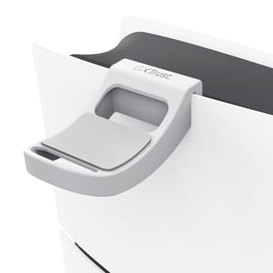 GXTrust Support Casque PS5 Console, Crochet pour Casque PlayStation 5 avec Insert en Silicone, Structure Robuste, Setup Gaming Accessoires PS5, Blanc