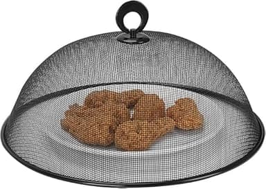 Cloche Alimentaire ,Anti Mouche En Maille Métallique,Cloche Anti Insectes,Moustiquaire À Fruits,Parapluie De Couverture Alimentaire Pour Protéger Les Plats Extérieurs Contre Les Insectes (1pc)