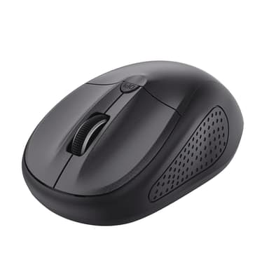 Trust Primo Souris Bluetooth, Souris sans Fil pour Ordinateur Portable, 1000-1600 DPI, pour Gauchers et Droitiers, Batteries Incluses, Mouse Compacte pour PC, Ordinateur, Mac, Android - Noir