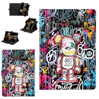 Coque Compatible pour Thomson Origin 1010 10.1-Pouces Tablette Coque Etui Case Cover [Fonction de Rotation à 360 degrés][Protection renforcée des Bords Contre Les Chutes] MXX