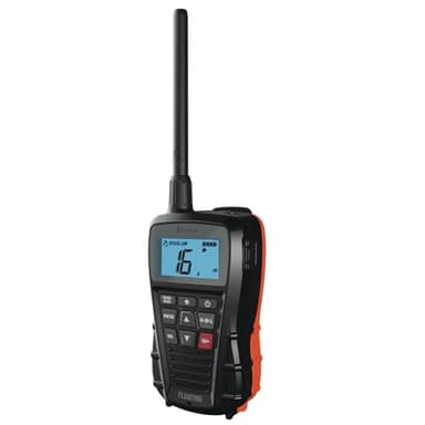 Cobra BlueBound 150 Radio VHF Marine Portable – 3 Watt, Flottant, IPX7, Submersible, Écran LCD, Clip Ceinture, Noir, 1 Pièce