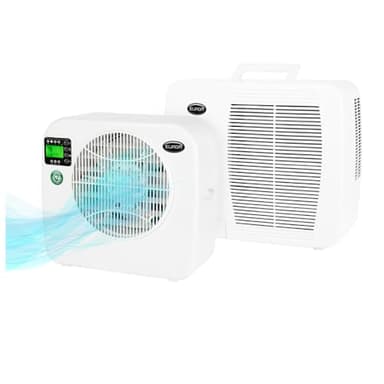 EUROM Split Climatiseur AC2401 pour caravane, camping-car, bateau, bus, camping-car, caravane, mobil-home | Climatiseur mobile avec 2400 BTU | Modèle amélioré du légendaire climatiseur AC2400