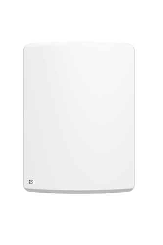 BESTHERM - Radiateur électrique fixe à inertie sèche céramique 1000W Bestherm ARIA vertical blanc