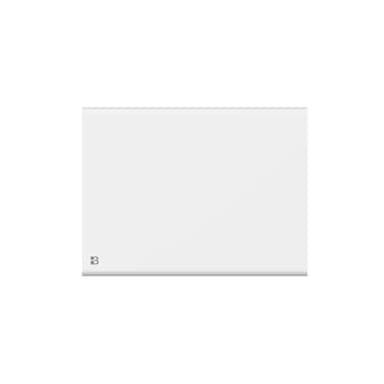 BESTHERM - Radiateur électrique fixe à inertie sèche céramique+film 1000W Bestherm FREYA horizontal blanc