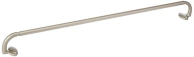Amazon Basics Tringle à rideaux extensible d'intérieur avec tringle incurvée de 71 à 122 cm - Nickel