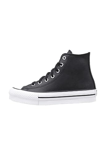 Converse CHUCK TAYLOR ALL STAR EVA LIFT LEATHER BASKETS À PLATEFORME Femme