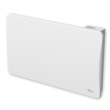 Radiateur inertie céramique 1500 W - IP24 - Fil pilote 6 ordres.
