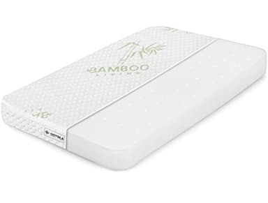 GOYSILA Matelas Cododo Next to Me Certifié Oeko-tex 83x50x7cm Épaisseur Antiètouffement Respirant Confortable Berceau Cododo Next2me Cosleeping Compatible Chicco Dream Magic Kinderkraft Calidoo