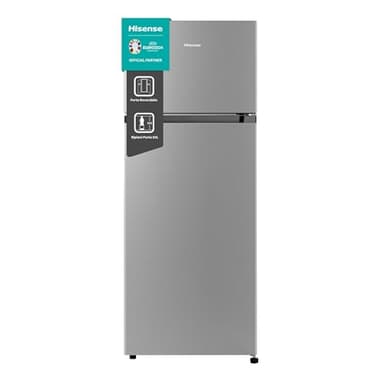 Hisense - MTM55205SE - Réfrigérateur Autoportant Double Porte Modèle 2022, 206 L, Argent, 143.4 x 54.2 x 55 cm