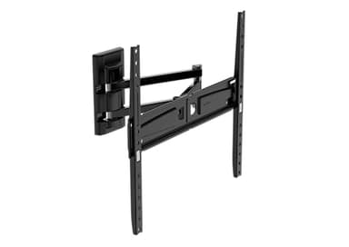 Meliconi FLATSTYLE FDR400 Support TV Mural à Double Rotation, Support pour TV à écran Plat de 40" à 65", Support VESA 200-300-400, portée 35 kg, Noir