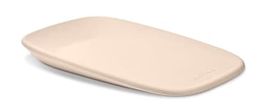 Nattou Matelas à langer en mousse PU douce, Matelas à langer lavable, env. 50 x 70 cm, Softy, Beige