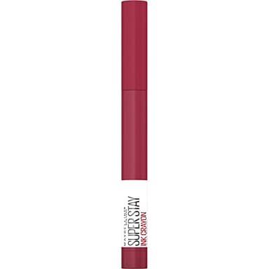 Maybelline New York - Crayon Rouge à Lèvres - Ultra Mat & Sans Transfert - Superstay Ink - Teinte : Speak Your Mind (75)