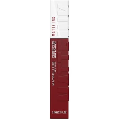 Maybelline New-York – Rouge à Lèvres Mat Liquide – Longue Tenue – Superstay Matte Ink – Teinte : Voyager (50), 5 ml