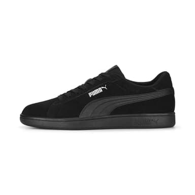 Puma Unisex Adults Smash 3.0 Sneakers, Puma Black-Puma Black-Puma Silver, 44.5 EU