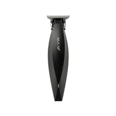 Max Pro Precision Tondeuse et Rasoir Professionnel - Sans Fil avec Lames Ultra-Fines en Or-Titane - Inclut 5 Peignes et Huile de Soin - Idéal comme Rasoir Électrique et Tondeuse pour Hommes