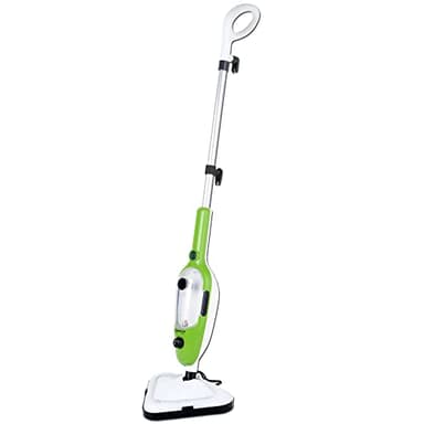 Nettoyeur vapeur - Aspirateur injecteur extracteur - Aspirateur vapeur nettoyeur - Netttoyeur vapeur électrique - Nettoyeur vapeur sol - Balai vapeur multifonctions 1300W vert Cenocco CC9074-GRN