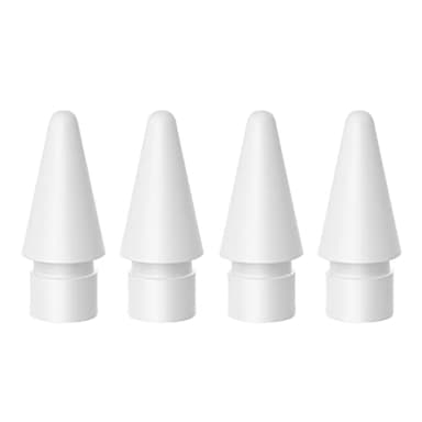 Lot de 4 Apple Pencil Pointes de Stylet pour iPad,Pointes de Rechange pour Apple Pencil 1ère et 2ème Génération