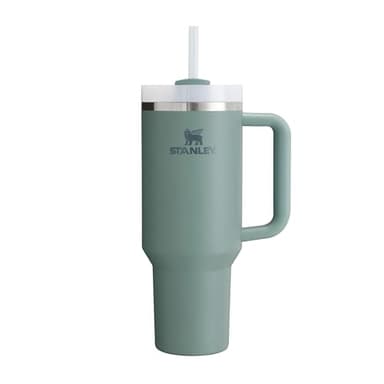 STANLEY 1913 Quencher H2.0 FlowState Mug Isotherme avec Paille 1.2L - Froid Pendant 11 Heures - Glacé Pendant 48 Heures - Thermos Lavable au Lave-Vaisselle - Gourde Inox Sans BPA - Shale