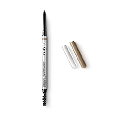 KIKO Milano Micro Precision Eyebrow Pencil 01, Crayon À Sourcils Automatique Avec Pointe Haute Précision