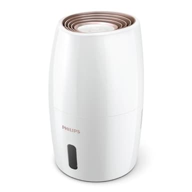 Philips Domestic Appliances Séries 2000 Humidificateur d'Air - Humidificateur Pièce 32m², NanoCloud, 3 Vitesses, Mode Veille, Réservoir 2L (HU2716/10)