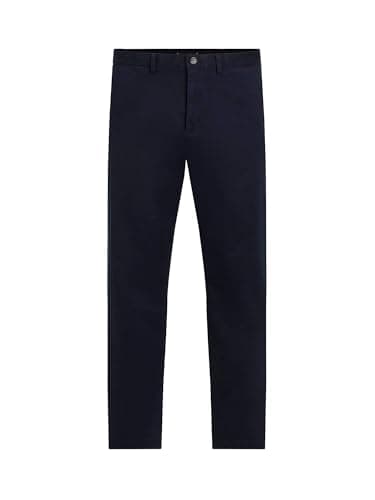 Tommy Hilfiger Chino Homme Tapered Fit, Bleu (Desert Sky), 38W/32L