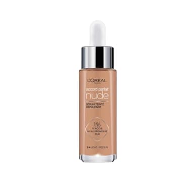 L'Oréal Paris - Sérum Teinté Repulpant - Accord Parfait - Teinte : 3-4 Light Medium - 30 ml