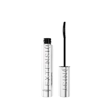 L'Oréal Paris - Mascara Volume & Longueur - Convient aux Yeux Sensibles - Formule Allongeante - Brosse à Picots Sculptants - Telescopic Extensionist - 9,9 ml