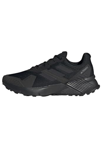 Adidas Homme Terrex Soulstride Trail Running Shoes, Core Black/Carbon/Grey Six, 44 2/3 EU