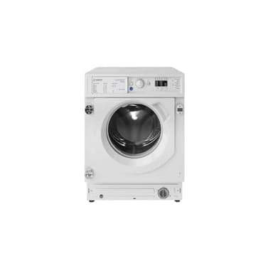 INDESIT Lave linge sechant encastrable BIWDIL861485EU, Lavage 8kgs, Séchage 6kgs
