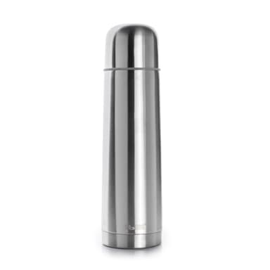 IBILI 753805 - Thermos à double revêtement et intérieur en acier inoxydable 18/10, couvercle amovible avec fixation à vis, 500 ml