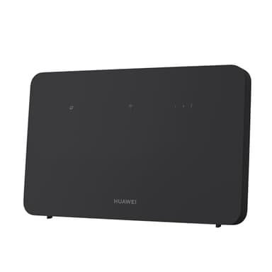 HUAWEI 4G CPE 5, B636, LTE WLAN Router with 400 Mbps, Wi-FI 6.4G Nano SIM Slot Unlocked, No Configuration Required, Connect 128 Devices, Visualized WLAN Diagnosis, Noir